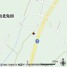 石川県七尾市中島町北免田ト114周辺の地図