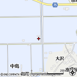 福島県中島村（西白河郡）中島（天神西）周辺の地図