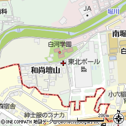 福島県白河市和尚壇山2-103周辺の地図