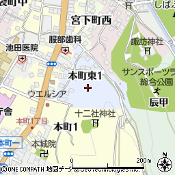 丸高学習塾周辺の地図