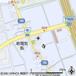新潟県上越市寺574-20周辺の地図