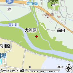 福島県いわき市小川町上平大河原周辺の地図