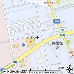 新潟県上越市寺159周辺の地図