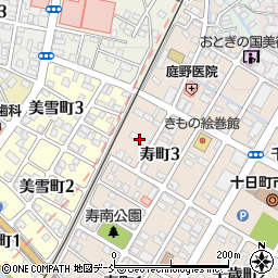 新潟県十日町市寿町3丁目4周辺の地図