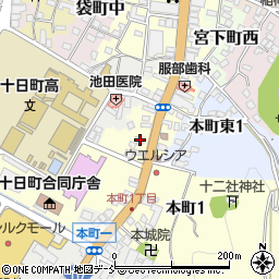 新潟県十日町市本町１丁目下396周辺の地図