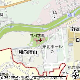 福島県白河市和尚壇山2-49周辺の地図