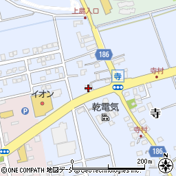 新潟県上越市寺206周辺の地図