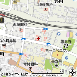 河田眼科医院周辺の地図