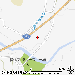 新潟県十日町市松代5432周辺の地図
