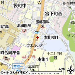新潟県十日町市本町１丁目下658周辺の地図