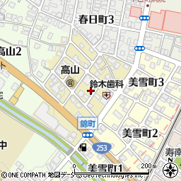 新潟県十日町市錦町1丁目周辺の地図