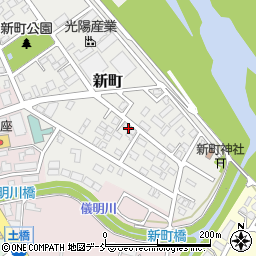新潟県上越市新町40-1周辺の地図