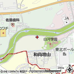 福島県白河市和尚壇山10周辺の地図