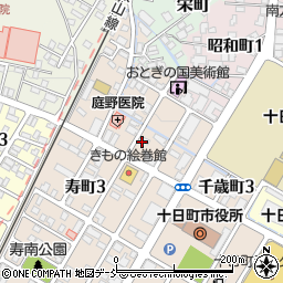 新潟県十日町市寿町4丁目周辺の地図