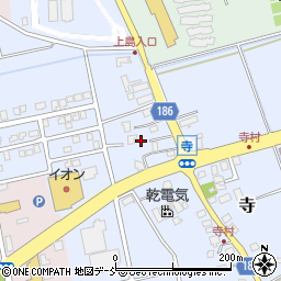 新潟県上越市寺210周辺の地図