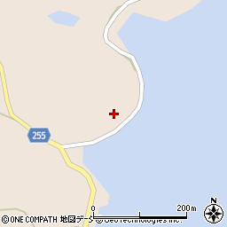 石川県七尾市中島町長浦（カ）周辺の地図