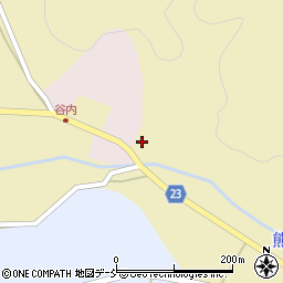 石川県七尾市中島町谷内ヨ周辺の地図