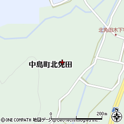 石川県七尾市中島町北免田周辺の地図