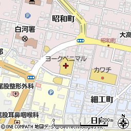 ヨークベニマル昭和町店周辺の地図