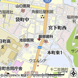十日町タクシー周辺の地図