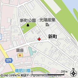新潟県上越市新町周辺の地図
