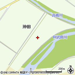 福島県白河市本沼前川原周辺の地図