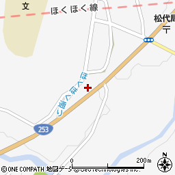 新潟県十日町市松代5422周辺の地図