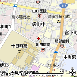 新潟県十日町市袋町東60周辺の地図