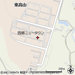 福島県西白河郡西郷村熊倉東高山1-316周辺の地図