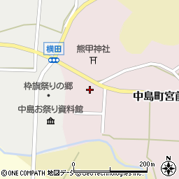 石川県七尾市中島町宮前（ト）周辺の地図