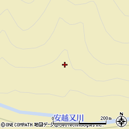 福島県南会津郡南会津町小立岩周辺の地図