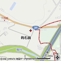 福島県西郷村（西白河郡）米（的石前）周辺の地図