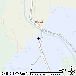 福島県石川町（石川郡）豆ケ平周辺の地図