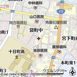 新潟県十日町市袋町中65周辺の地図