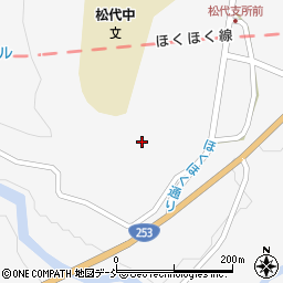 新潟県十日町市松代5489周辺の地図