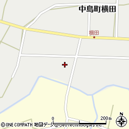 石川県七尾市中島町横田ヌ周辺の地図