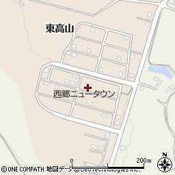 福島県西白河郡西郷村熊倉東高山1-286周辺の地図