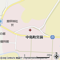 石川県七尾市中島町宮前周辺の地図