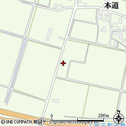 新潟県上越市本道36周辺の地図
