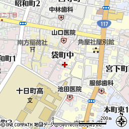 新潟県十日町市袋町中42周辺の地図