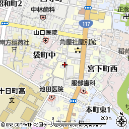 新潟県十日町市袋町東53周辺の地図