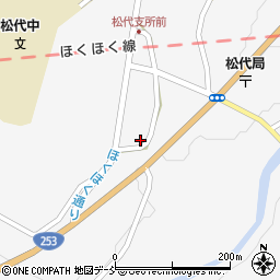 新潟県十日町市松代5501周辺の地図