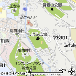 新潟県十日町市学校町周辺の地図