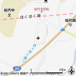 新潟県十日町市松代5505周辺の地図