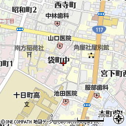 新潟県十日町市袋町中39周辺の地図