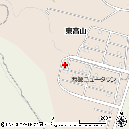福島県西白河郡西郷村熊倉東高山1-270周辺の地図