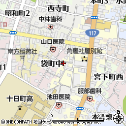新潟県十日町市袋町東36周辺の地図