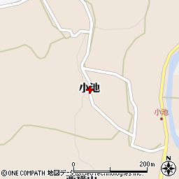 新潟県上越市小池周辺の地図