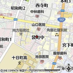 新潟県十日町市袋町中79周辺の地図