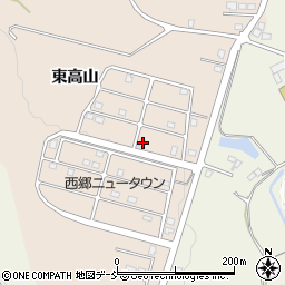 福島県西白河郡西郷村熊倉東高山1-259周辺の地図
